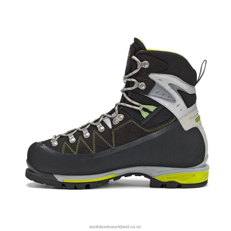 Black/Green Asolo Alta Via GV Men 464D456