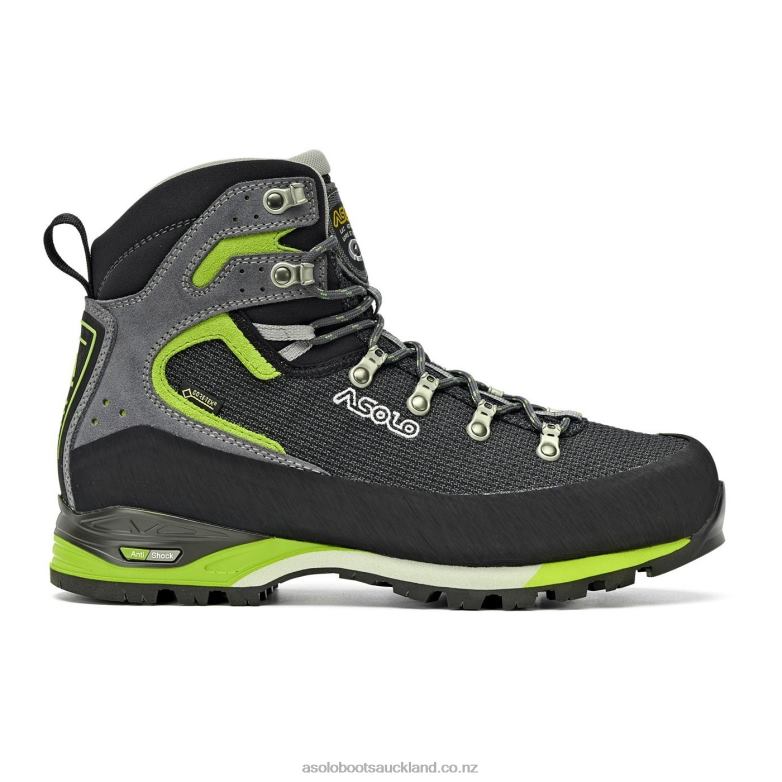Black/Green Lime Asolo CORAX GV Men 464D4155