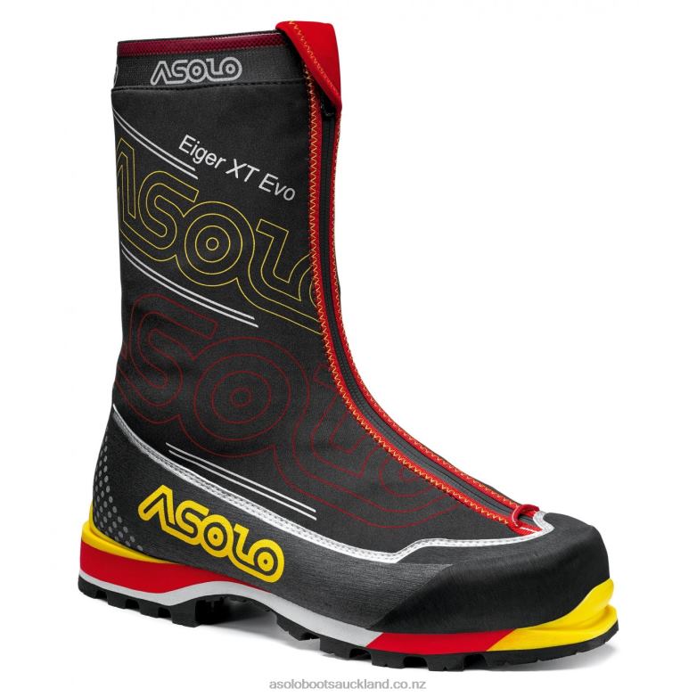 Black/Red Asolo EIGER XT EVO GV Men 464D455