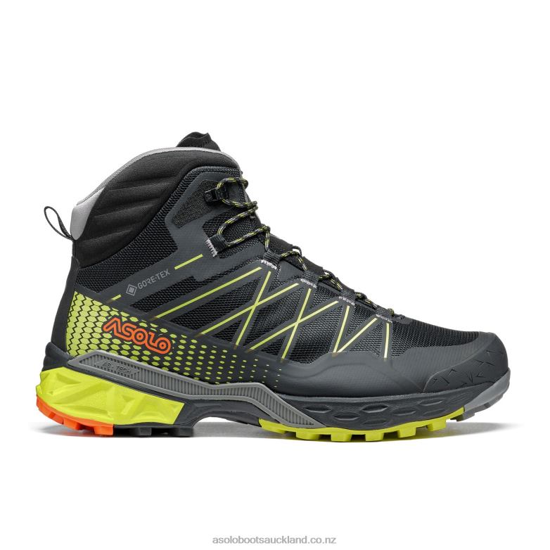 Black/Safety Yellow Asolo TAHOE MID GTX Men 464D4112