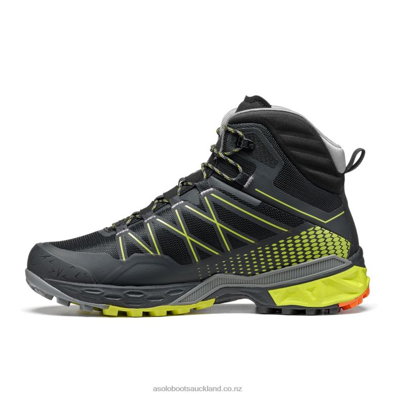 Black/Safety Yellow Asolo TAHOE MID GTX Men 464D4112