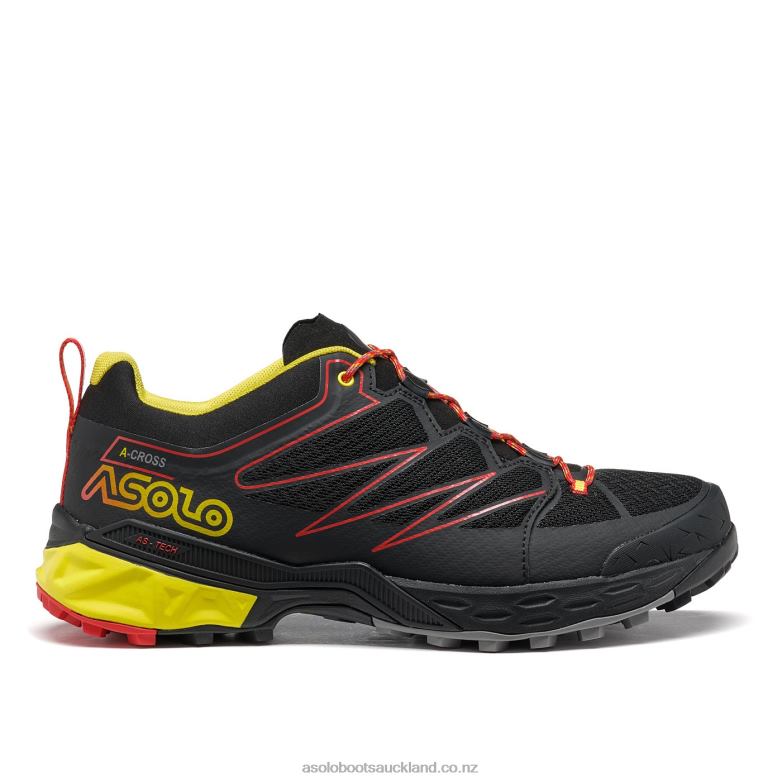 Black/Yellow Asolo SOFTROCK Men 464D497
