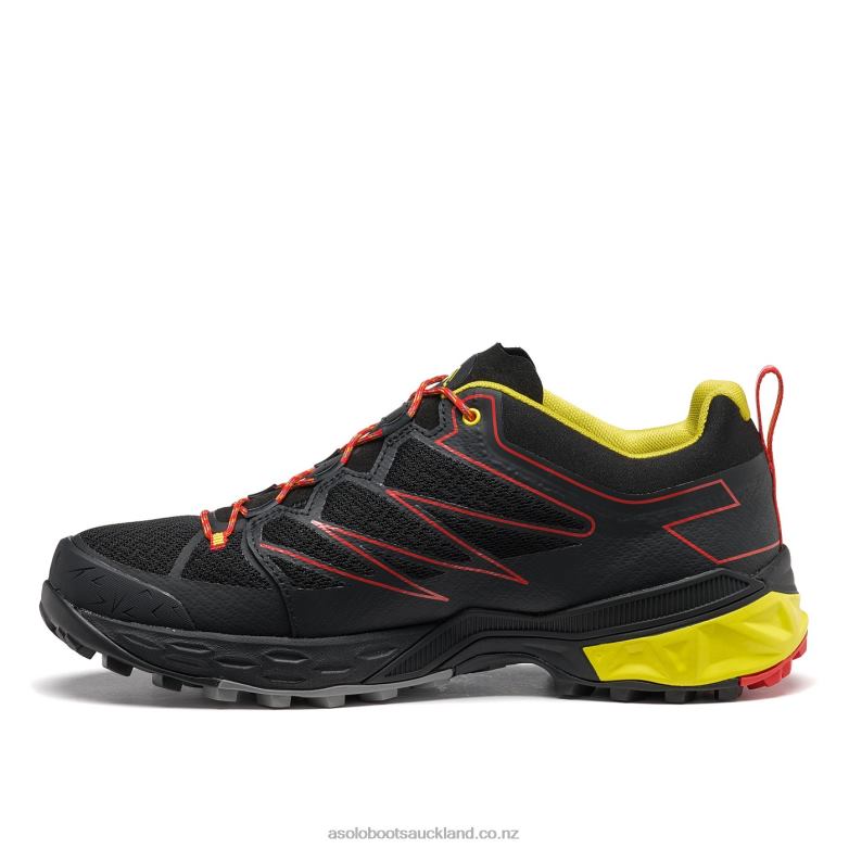 Black/Yellow Asolo SOFTROCK Men 464D497