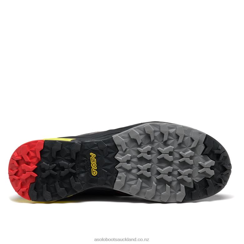 Black/Yellow Asolo SOFTROCK Men 464D497