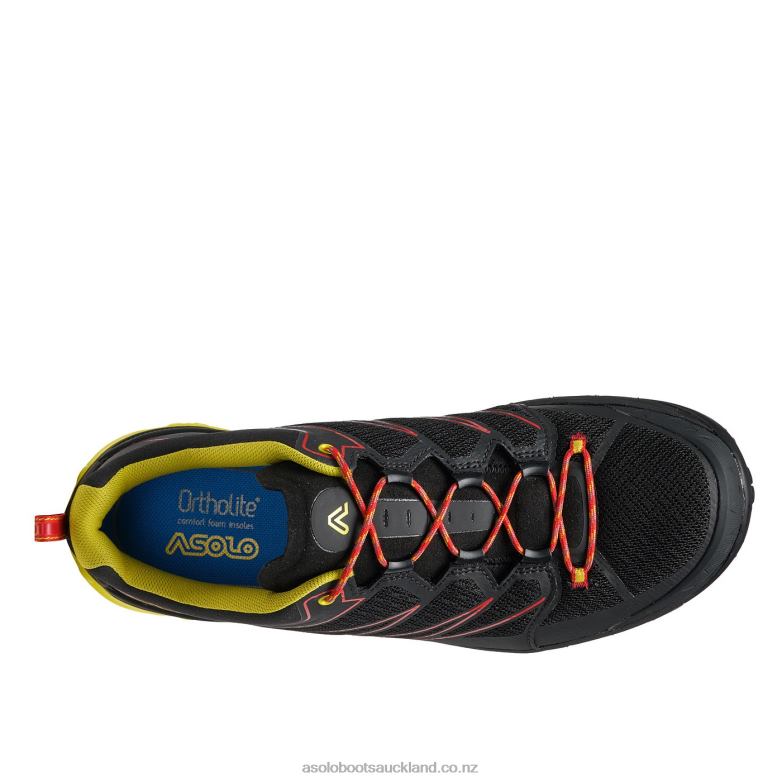 Black/Yellow Asolo SOFTROCK Men 464D497