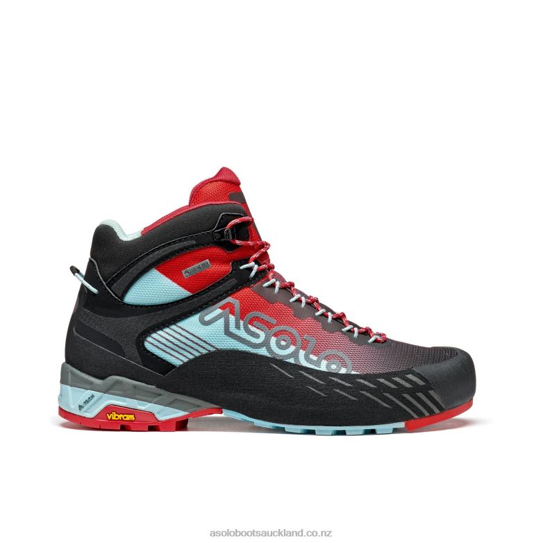 Celadon/Poppy Red Asolo ELDO MID GV Women 464D4139