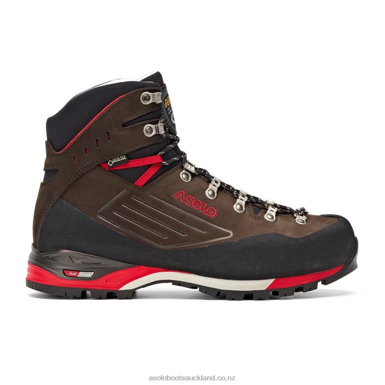 Dark Brown/Red Asolo SUPERIOR GV Men 464D472