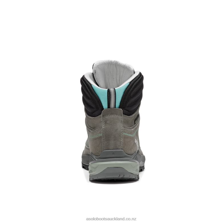 Graphite/Aqua Green Asolo FALCON EVO NBK GV Women 464D446