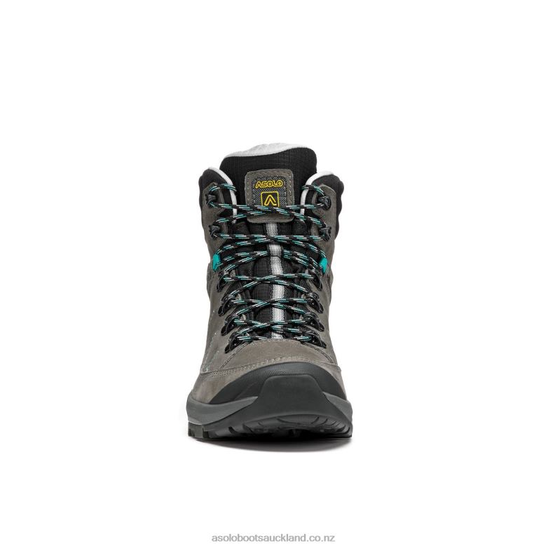 Graphite/Aqua Green Asolo FALCON EVO NBK GV Women 464D446