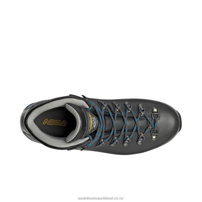 Graphite/Blue Peacock Asolo POWER MATIC 200 EVO GV Women 464D44