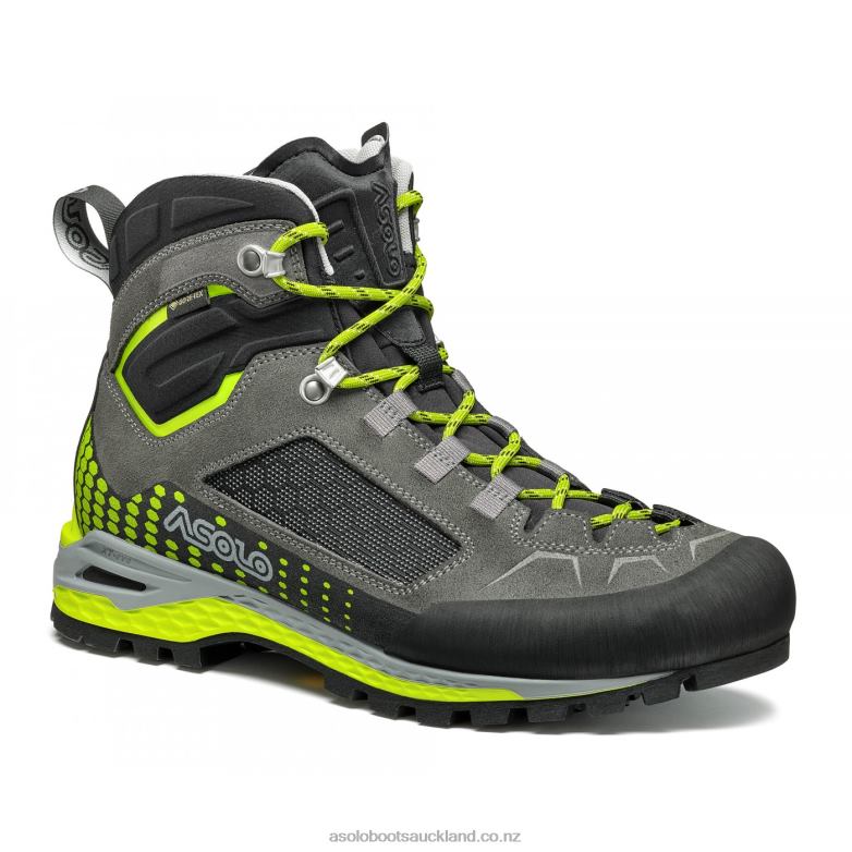 Graphite/Green Lime Asolo FRENEY EVO MID GV Men 464D4104