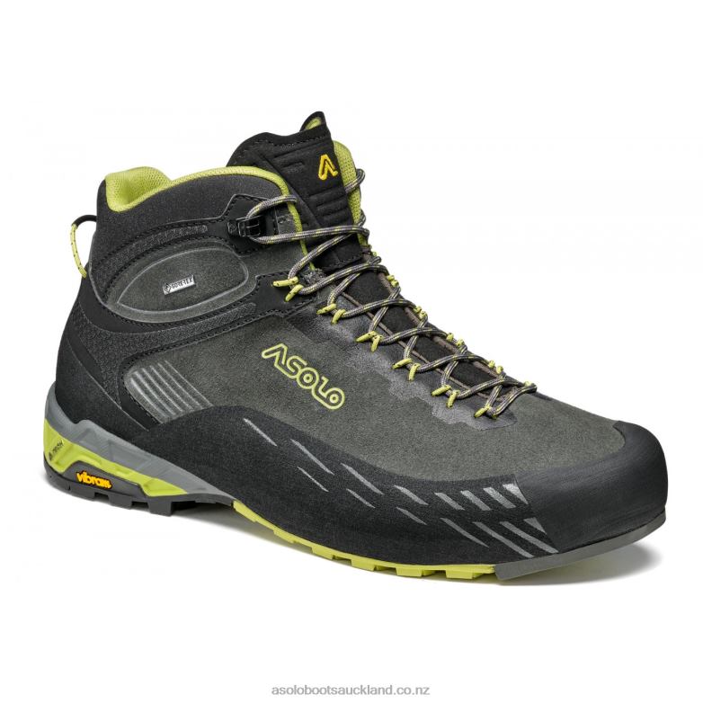 Graphite/Green Oasis Asolo ELDO MID LTH GV Men 464D458