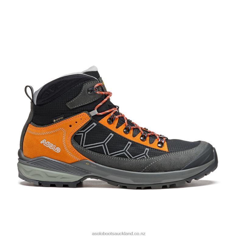 Graphite/Pumpkin Asolo FALCON EVO GV Men 464D4182
