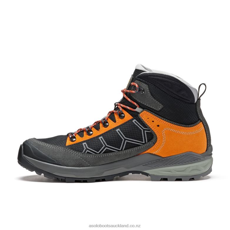 Graphite/Pumpkin Asolo FALCON EVO GV Men 464D4182