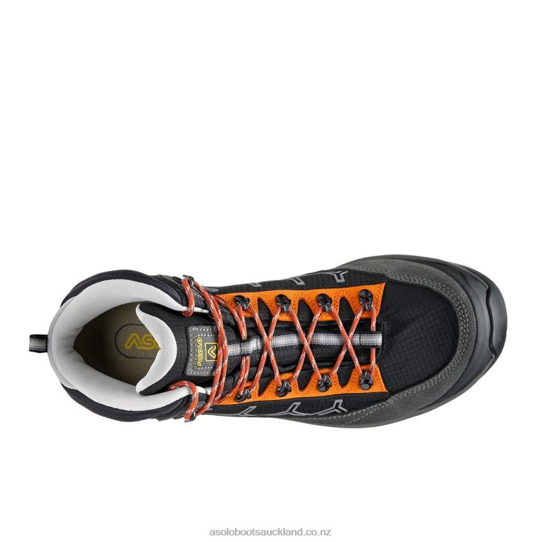 Graphite/Pumpkin Asolo FALCON EVO GV Men 464D4182