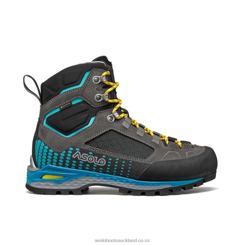 Graphite/Sea Blue Asolo FRENEY EVO GV Women 464D442