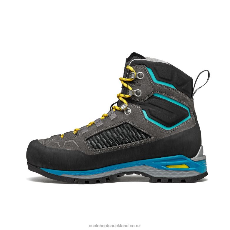 Graphite/Sea Blue Asolo FRENEY EVO GV Women 464D442