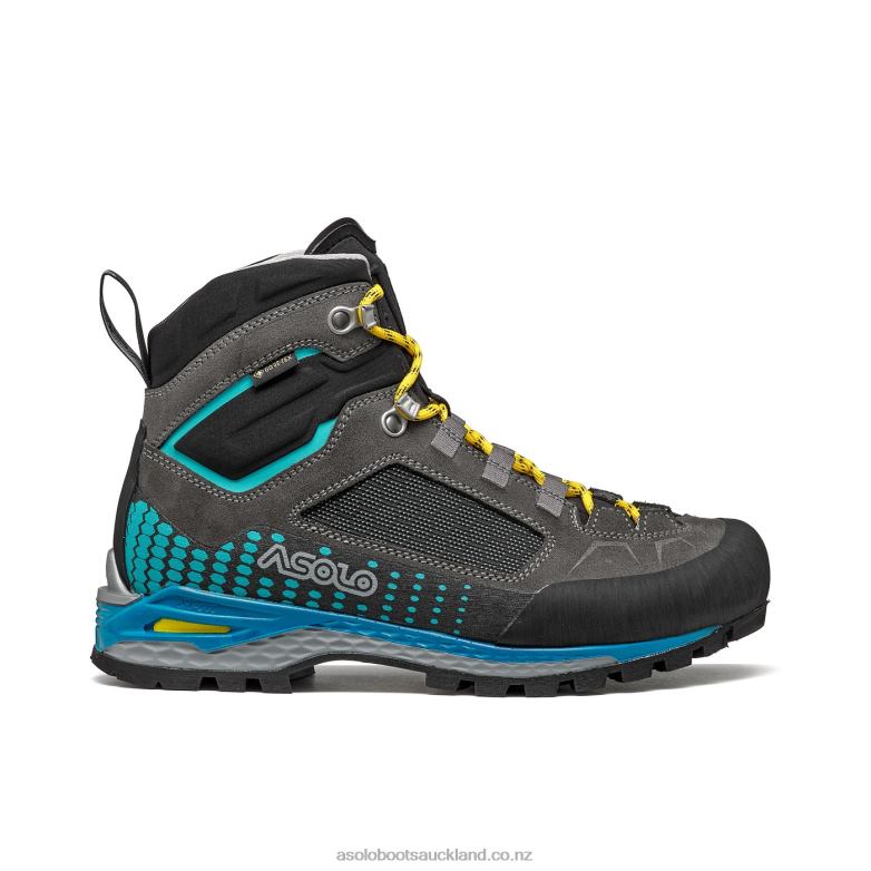 Graphite/Sea Blue Asolo FRENEY EVO MID GV Women 464D444