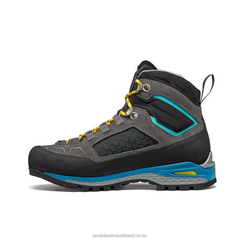 Graphite/Sea Blue Asolo FRENEY EVO MID GV Women 464D444