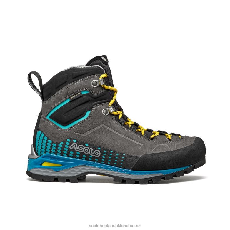 Graphite/Sea Blue Asolo FRENEY EVO MID LTH GV Women 464D443
