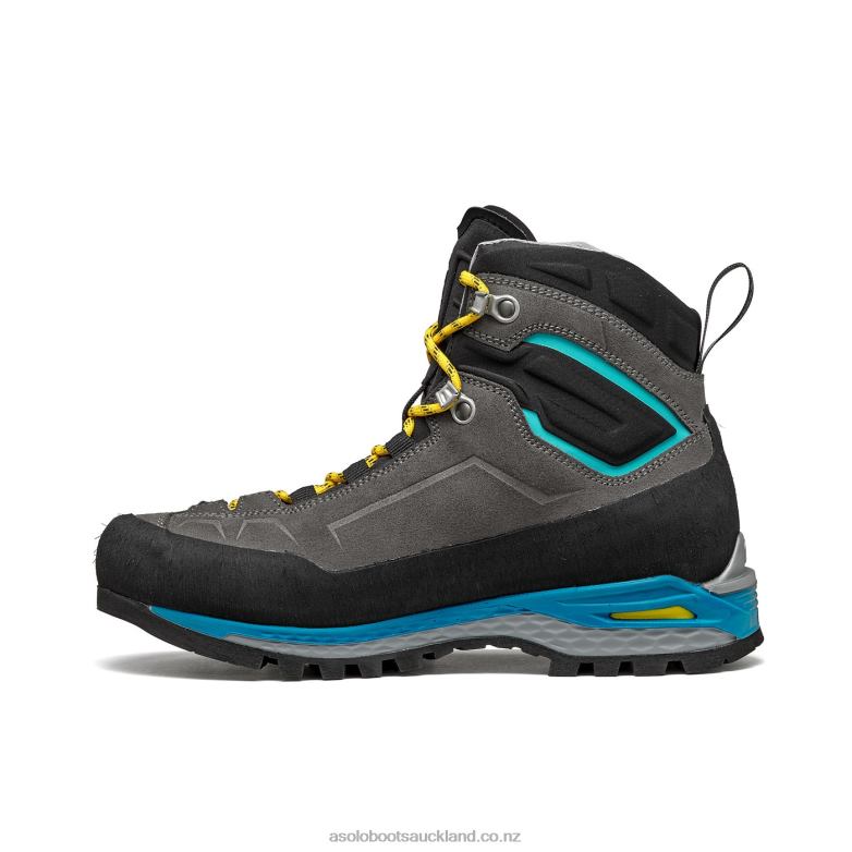 Graphite/Sea Blue Asolo FRENEY EVO MID LTH GV Women 464D443