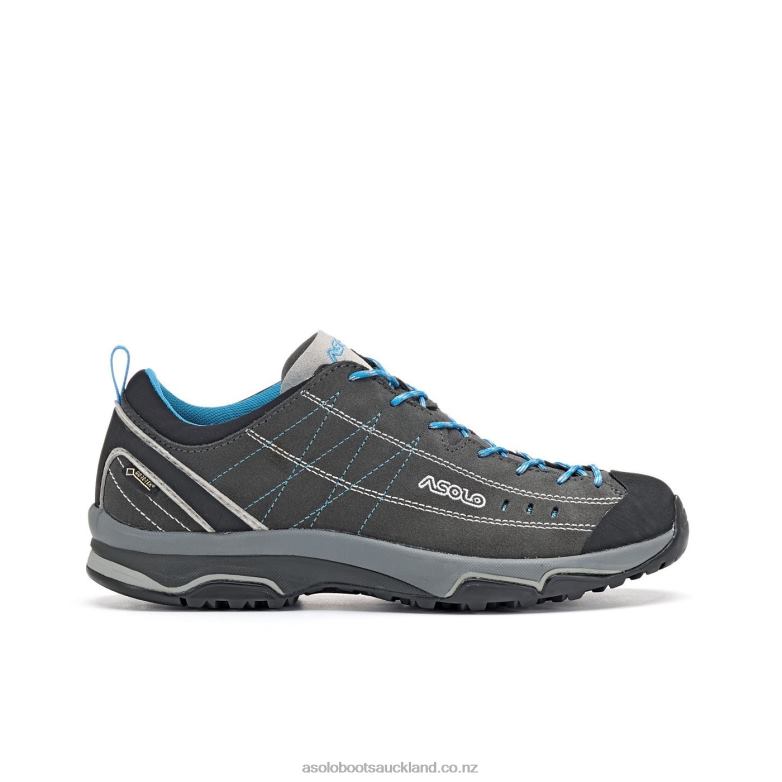 Graphite/Silver/Cyan Blue Asolo NUCLEON GV Women 464D415