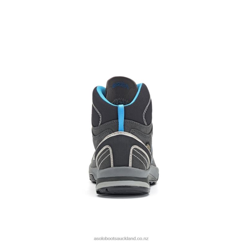 Graphite/Silver/Cyan Blue Asolo NUCLEON MID GV Women 464D414