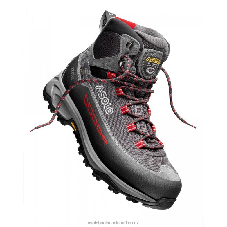 Grey/Gunmetal/Red Asolo ARCTIC GV Men 464D475