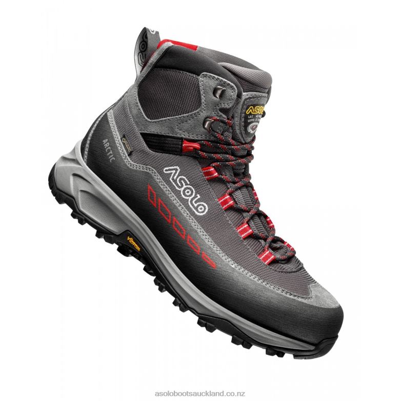 Grey/Gunmetal/Red Asolo ARCTIC GV Men 464D475