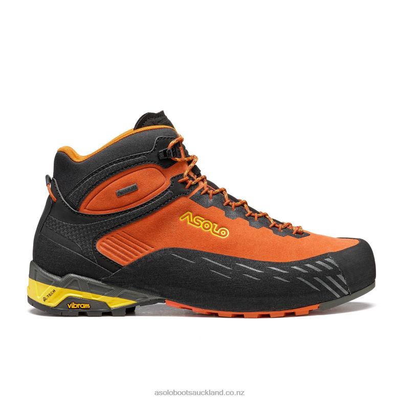 Orange/Yellow Asolo ELDO MID LTH GV Men 464D4146