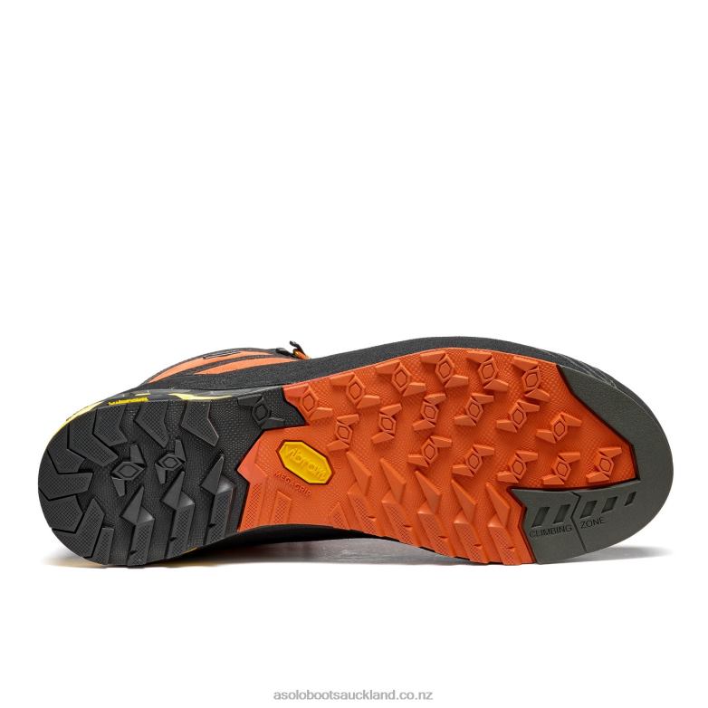 Orange/Yellow Asolo ELDO MID LTH GV Men 464D4146