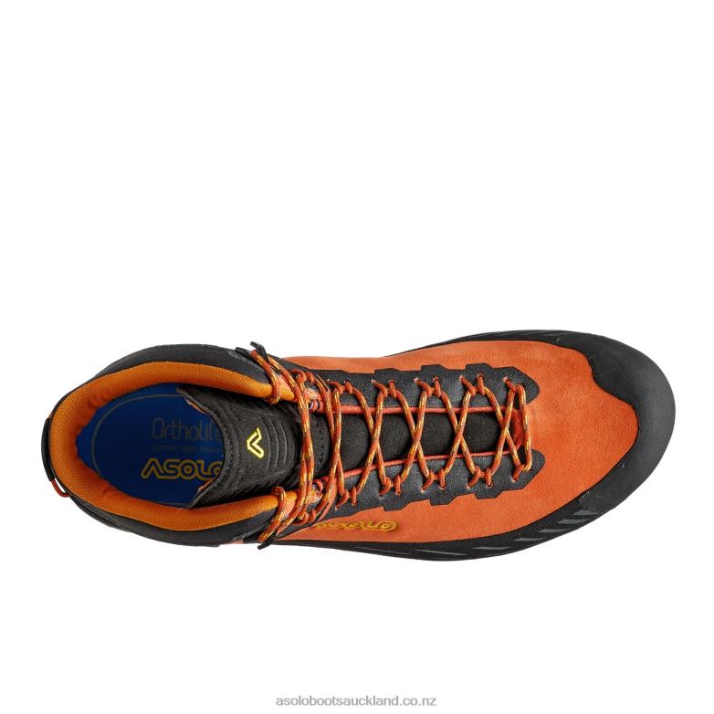Orange/Yellow Asolo ELDO MID LTH GV Men 464D4146