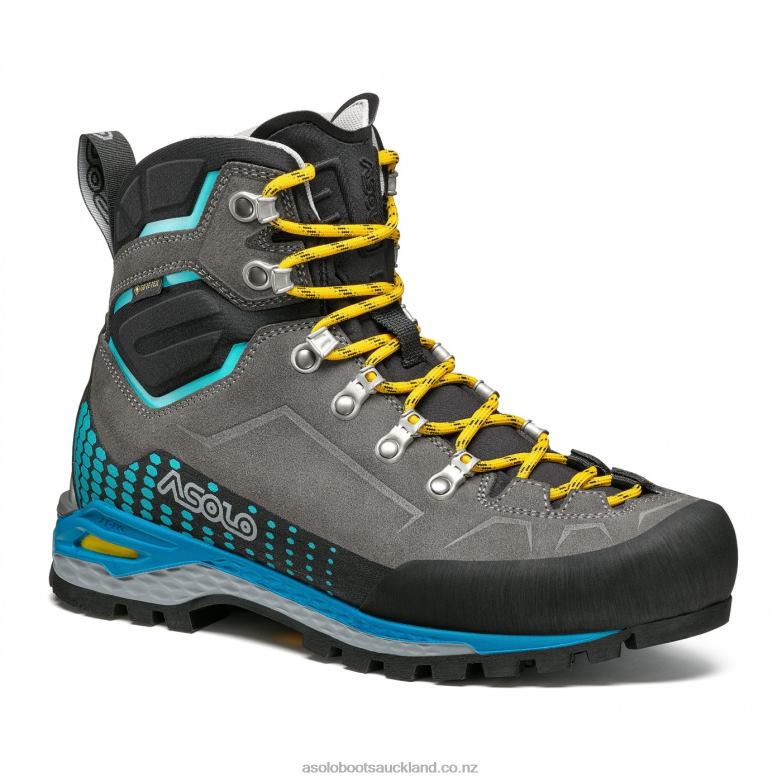 Graphite/Sea Blue Asolo FRENEY EVO LTH GV Men 464D441