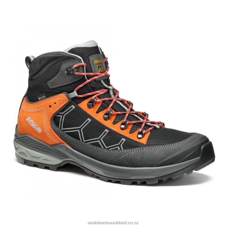 Graphite/Pumpkin Asolo FALCON EVO GV Men 464D4182