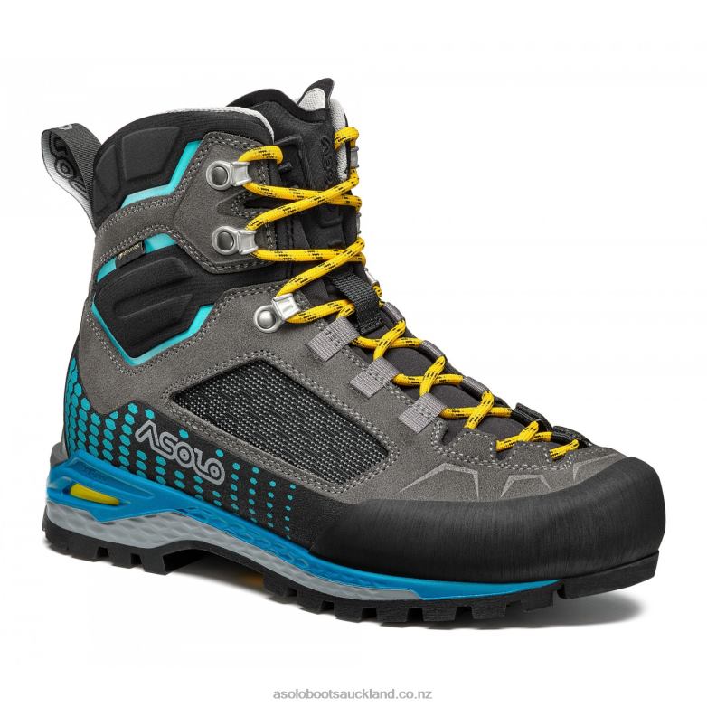 Graphite/Sea Blue Asolo FRENEY EVO GV Women 464D442