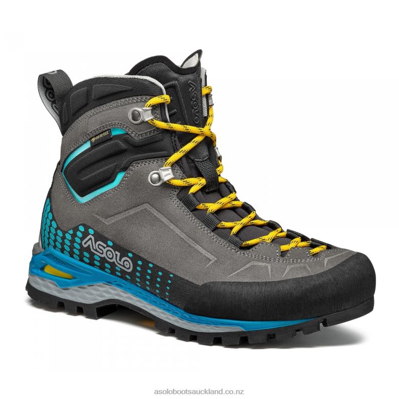 Graphite/Sea Blue Asolo FRENEY EVO MID LTH GV Women 464D443