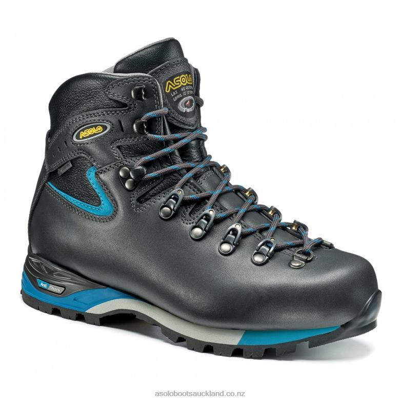 Graphite/Blue Peacock Asolo POWER MATIC 200 EVO GV Women 464D44