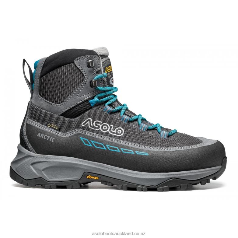 Grey/Gunmetal/Peacock Asolo ARCTIC GV Women 464D48